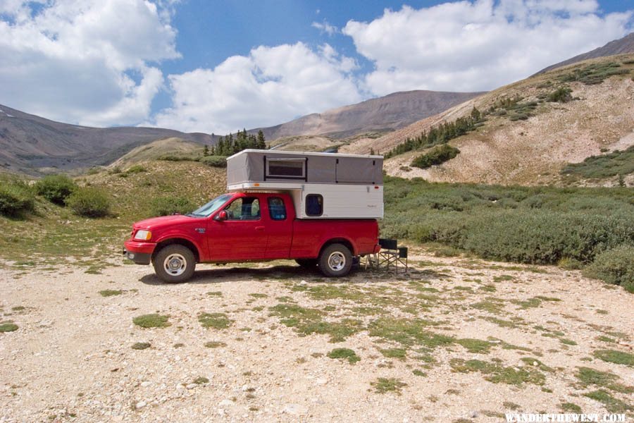 All Terrain Camper at 12k ft below Mt Sherman