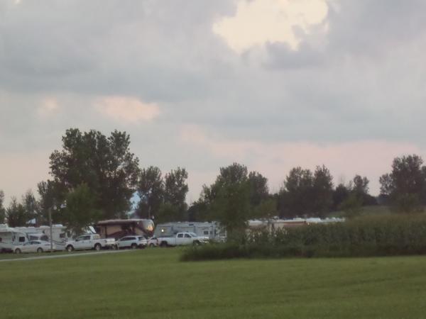 Amana Colonies RV Park.  Amana, IA.  Jayco Rally, August, 2015
GS & PA