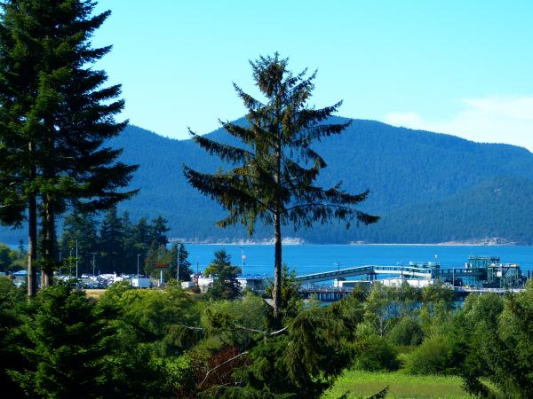 Anacortes from Ship Harbor Inn