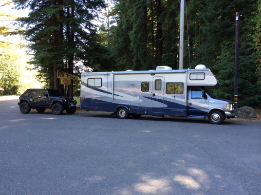 Ancient Redwoods RV Park, California