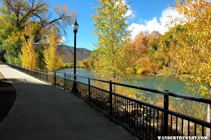 Animas River downtown Durango