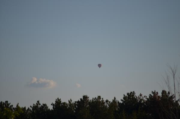 Approaching our campground near Hudson, WI