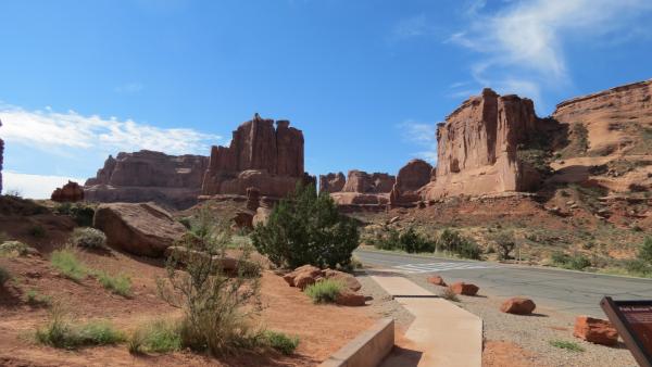 Arches National Park near Moab, Utah.