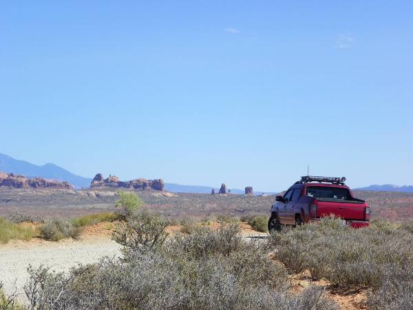 Archs off road trail