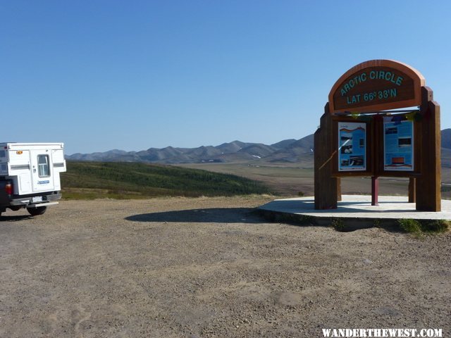 Arctic Circle, Dempster Highway