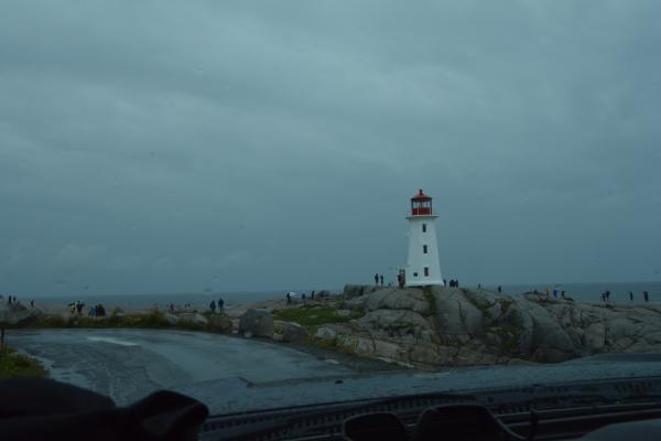 arrived at peggys cove