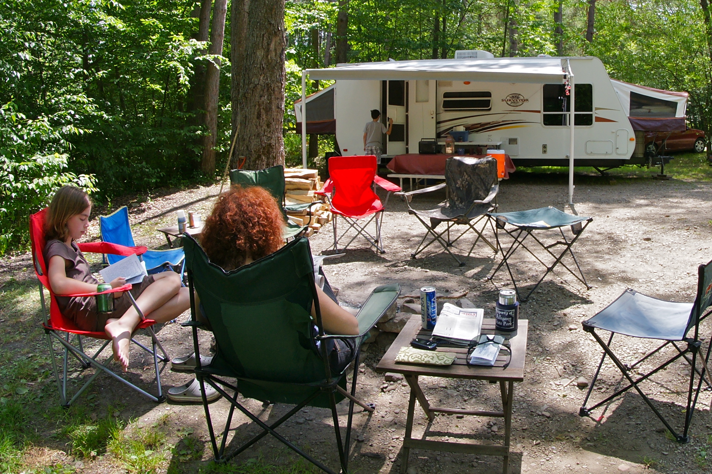 At Allegany State Park, NY