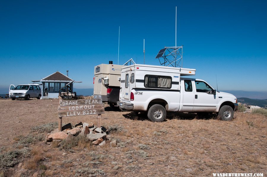 At Drake Peak Lookout