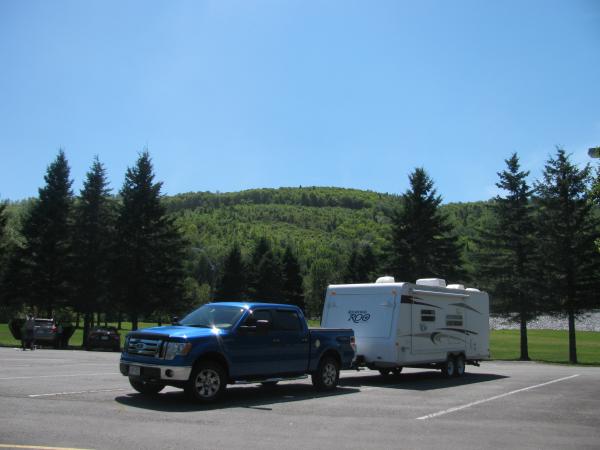 at Tourist Info Center in New Brunswick