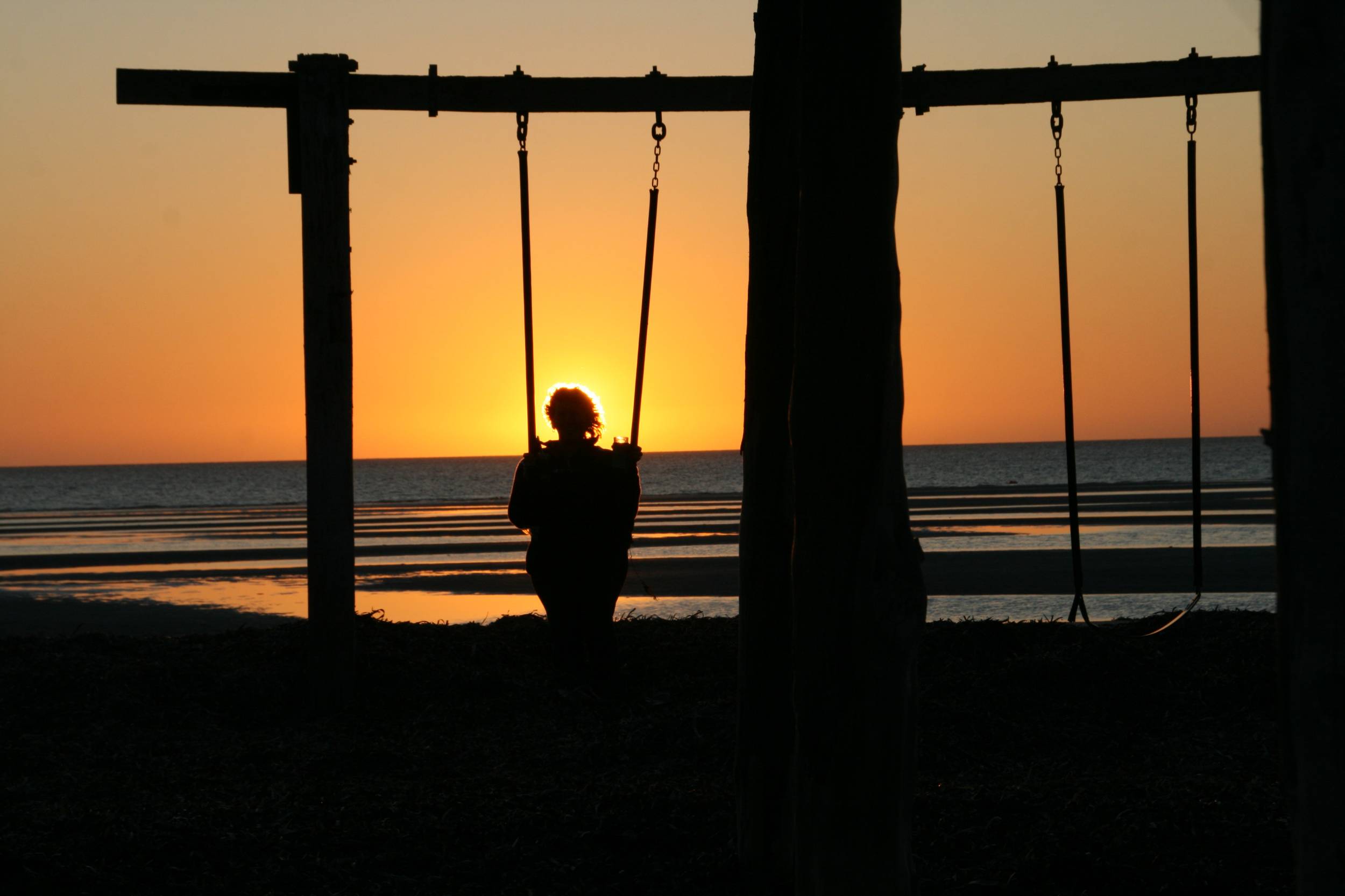 Australian Sunset on the beach