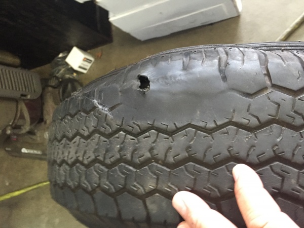 bad tire