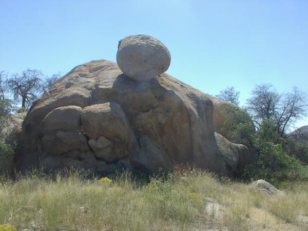 Balancing rock