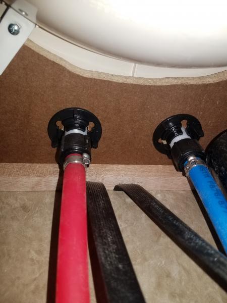 bathroom sink plumbing