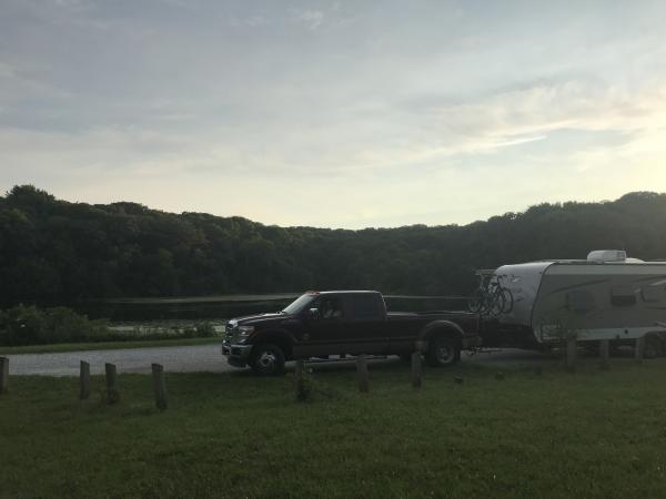 Beautiful Primitive campsite in Nebraska