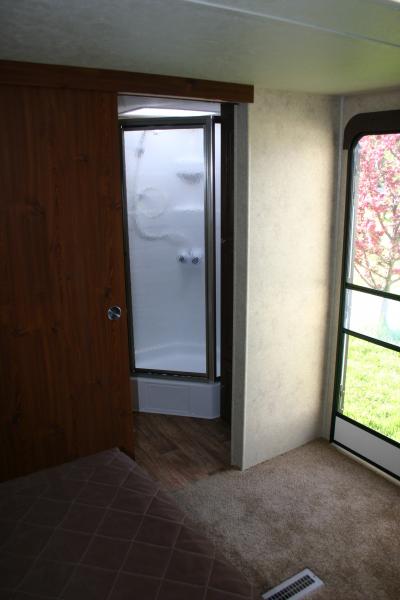 Bedroom Door Open
(Leading To Bathroom)