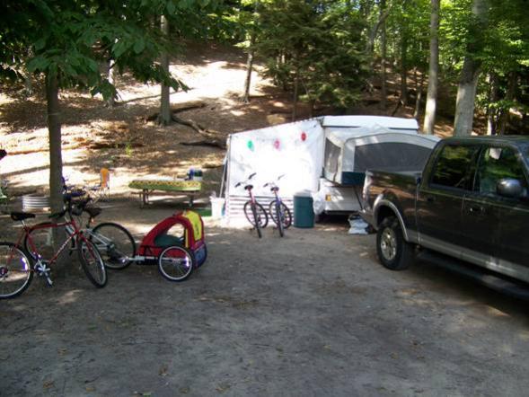 Beechwood campground, Ludington SP (October 2011)