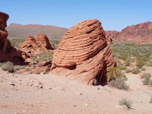 Beehive Rock Formations - Valley of Fire State Park, southeastern Nevada