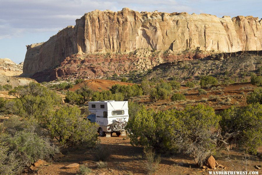 Behind the Reef Road Camping