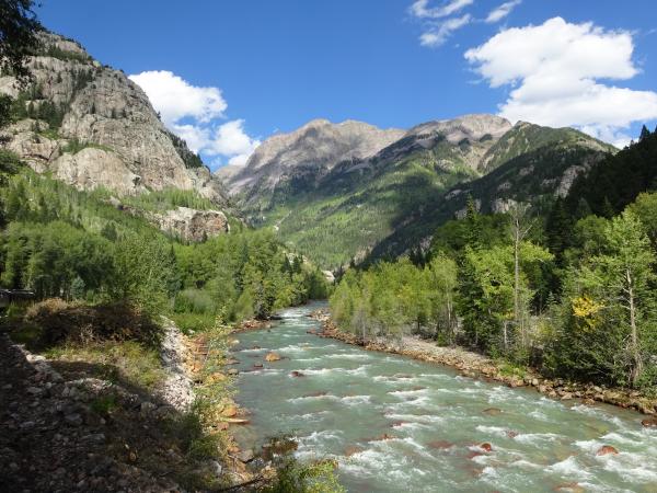 Between Durango and Silverton.