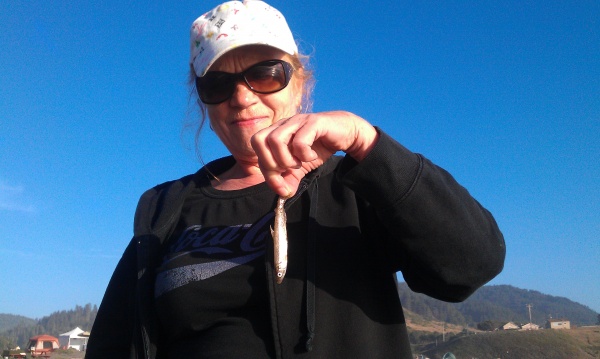 Biggest catch of the day at Fort Bragg, 2013