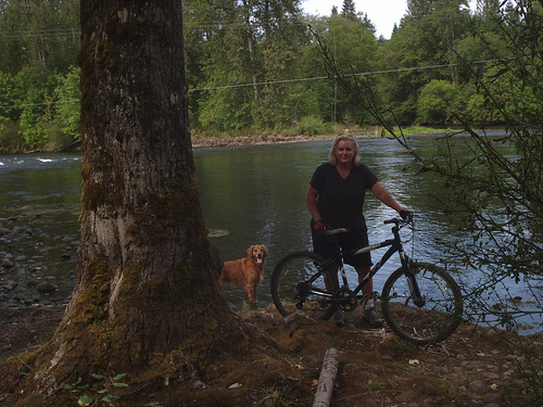 Biken' in Qregon