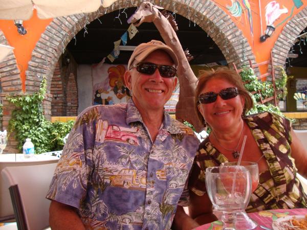 Bill and I in Mexico