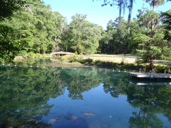 Blue Hole swimming hole - Florida Caverns SP - Memorial Day wkd