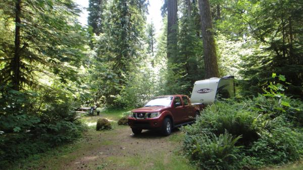 Blue River NFS Campground OREGON