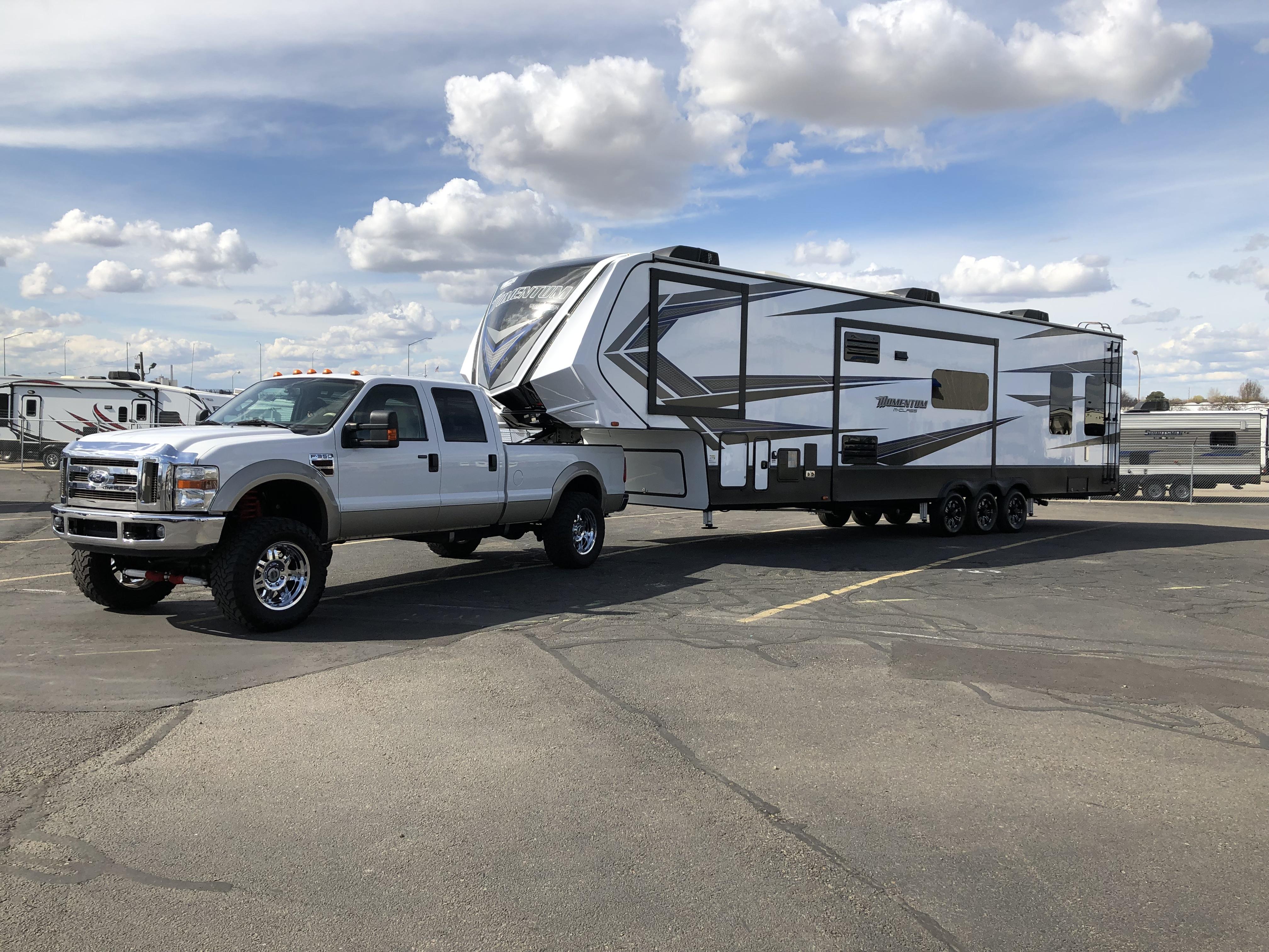 Boise, Idaho - picking up new trailer