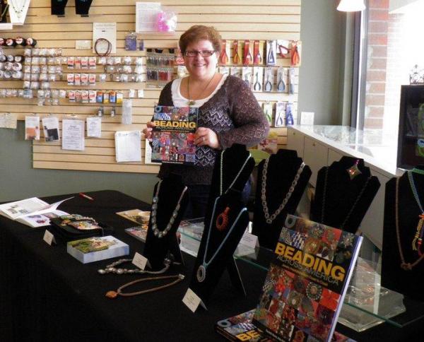 Book signing for Beads Across America - I am a contributing artist!