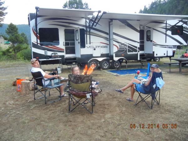 Boondocking outside of Boulder MT