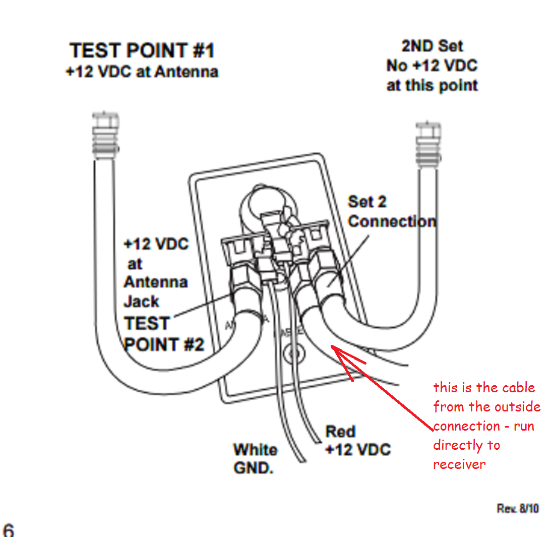 booster id cable to outside