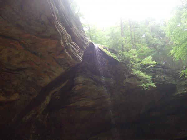 Bottom of Ash Case in Hocking Hills...Ohio! So gorgeous!