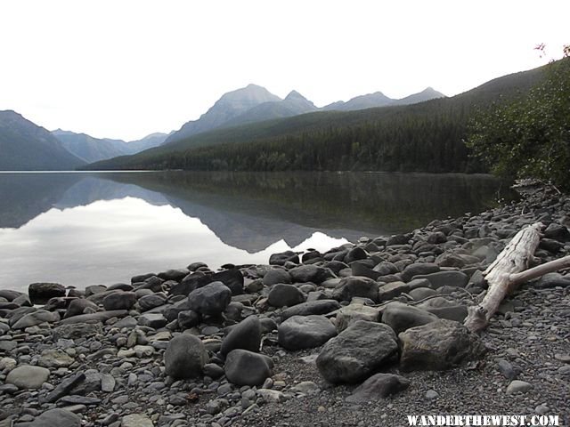 Bowman lake camp ground