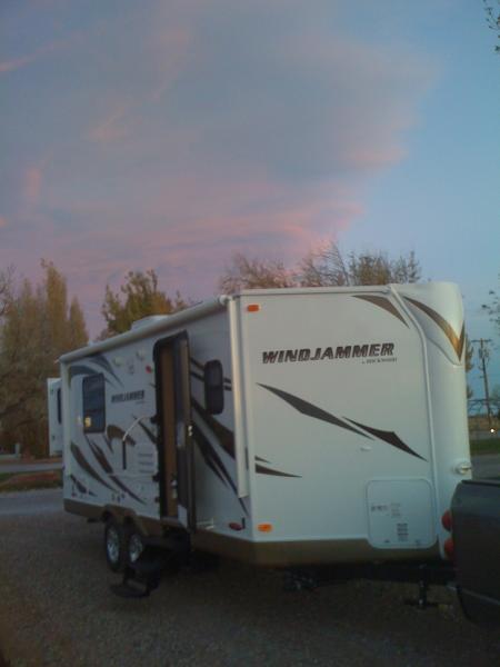 Bringing her home - Meteor Crater, Az - Nov. 2011