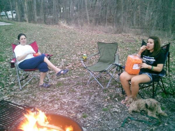 by the fire dw and daughter