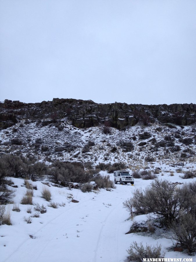 Camp at Frenchman Coulee- Vantage, Washington