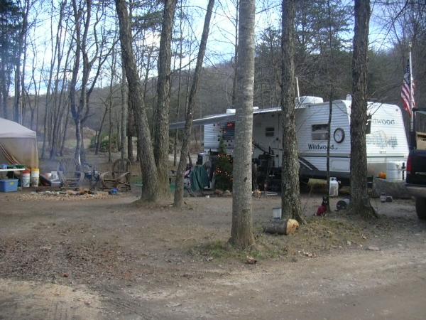 Camp at Vein Mt Nc