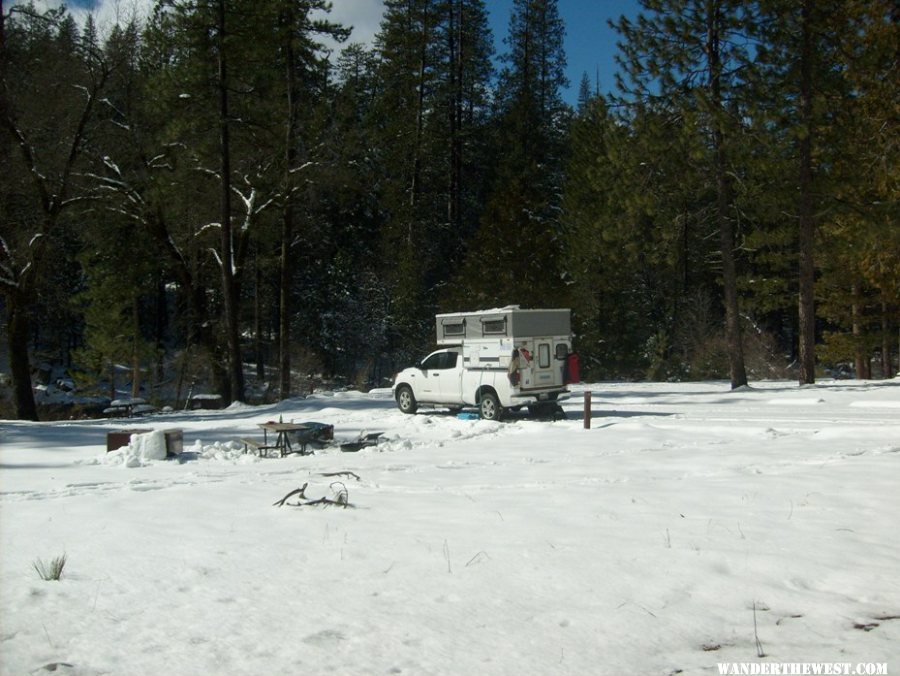 Camp at Wawona