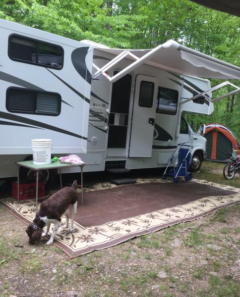 Camp Charles Bangor PA boondocking