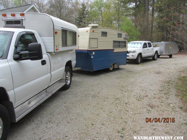 Camper convoy