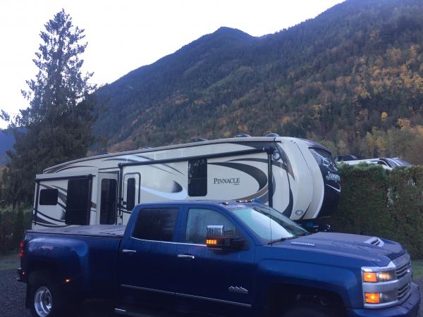 Camperland at Bridal Veil Falls, B.C.