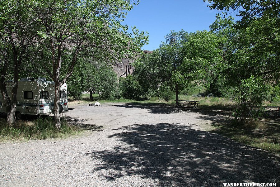 Campground at Succor Creek