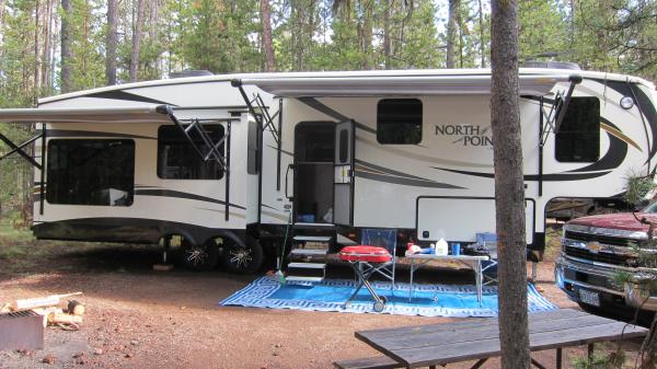 Camping at Seaside Thousand Trails Park in Oregon