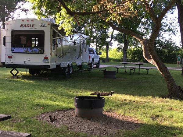 Camping in Minnesota at Buffalo River