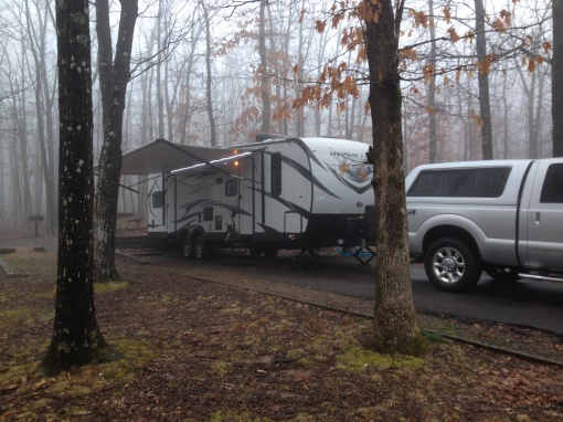 camping in the clouds , Mount Magazine Ar.