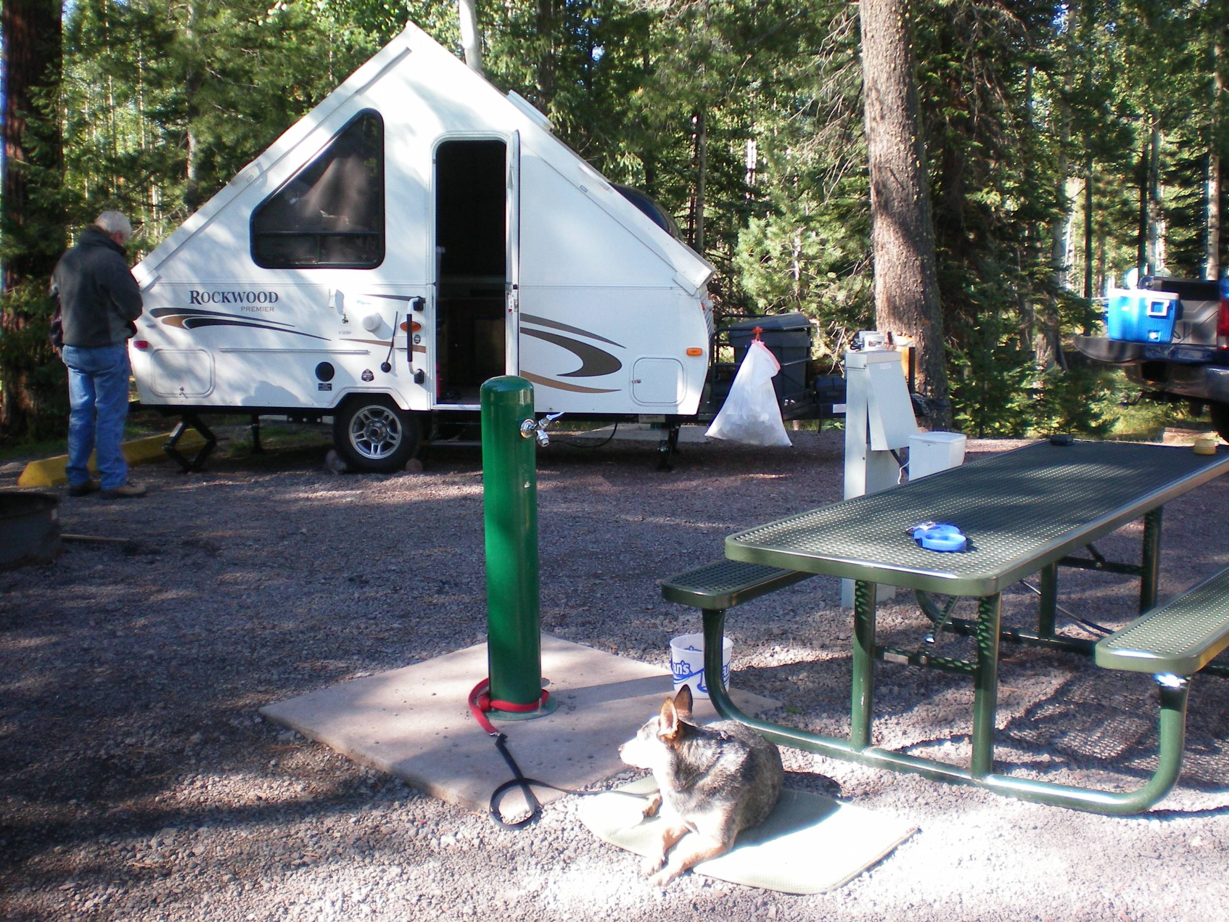 Campsite at Big Lake - Apache - Sitgreaves N. F. Arizona