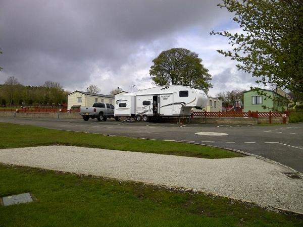 Campsite near Alton Towers