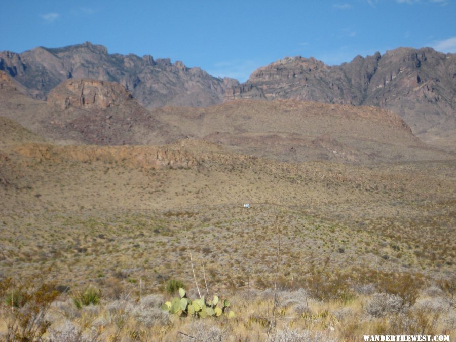 Campsite off Glenn Springs Rd.