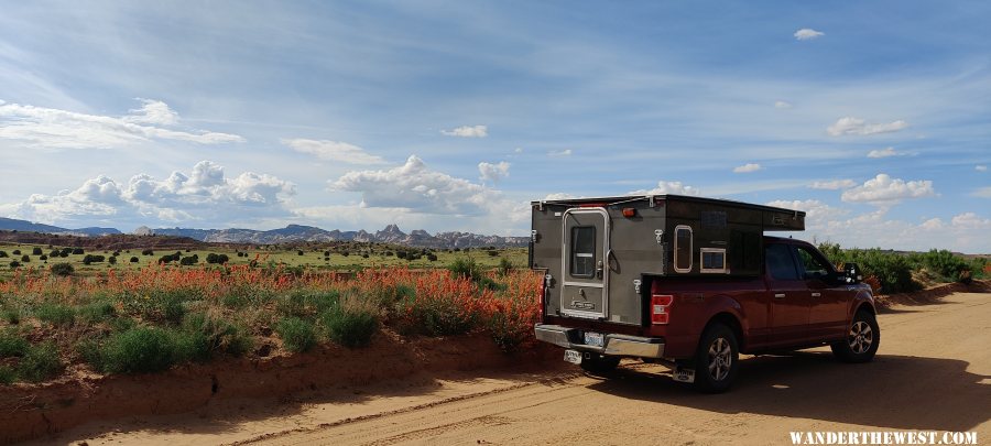 Capital Reef in the distance